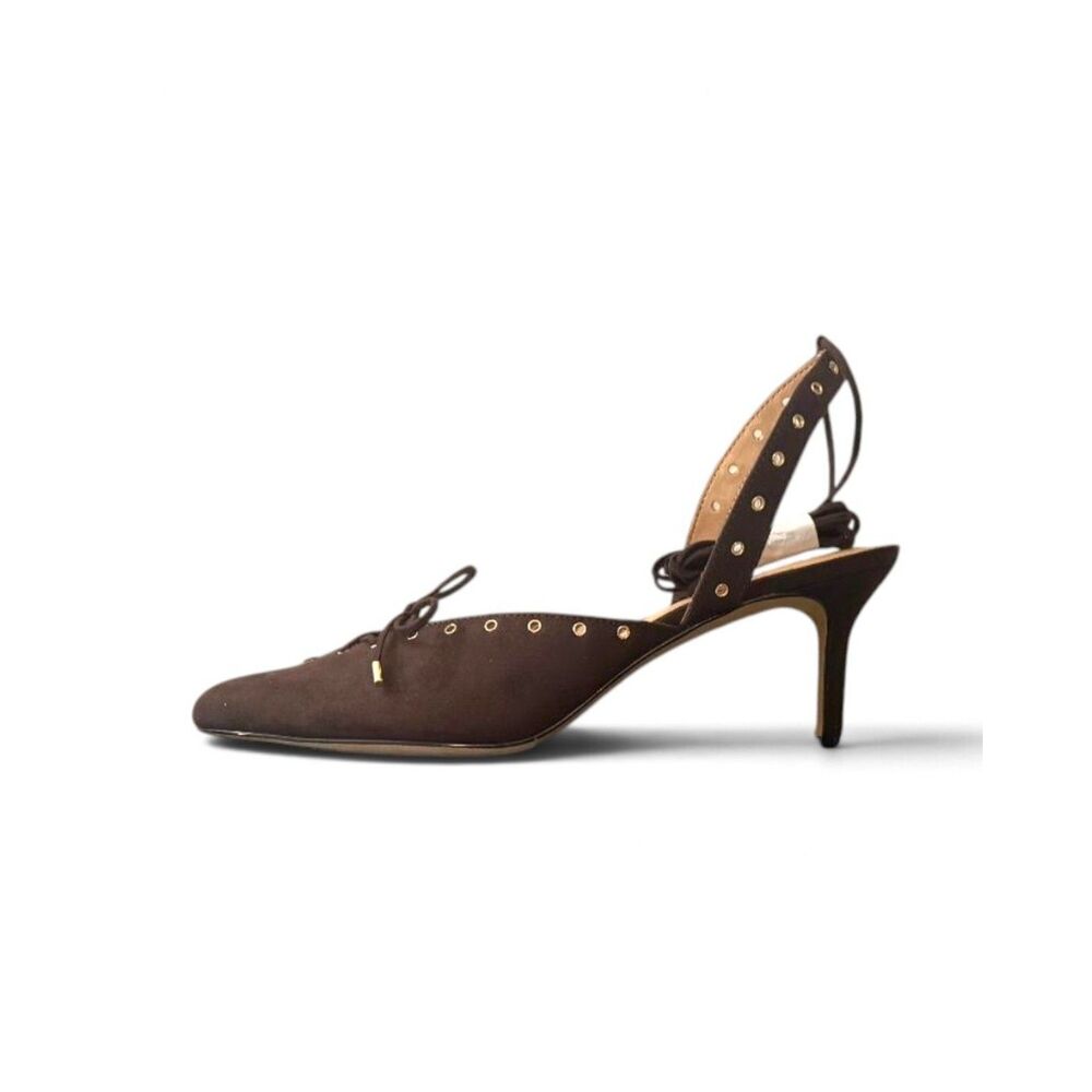I.N.C. International Concepts Women's Dayani Lace-Up Heel Brown Sandals, NEW 11M